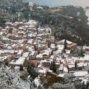 centro storico sotto la neve(rarità)